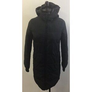 Womans XS Long Black Jacket